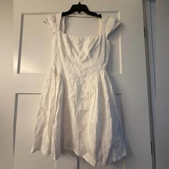 New Reformation Oaklyn Linen Dress - Picture 11 of 12